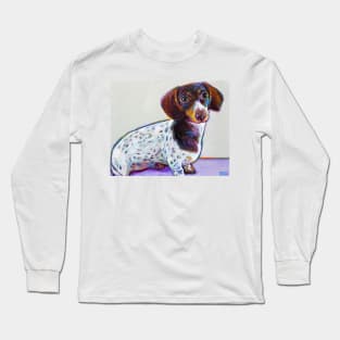 Buttercup the Adorable Dachshund by Robert Phelps Long Sleeve T-Shirt